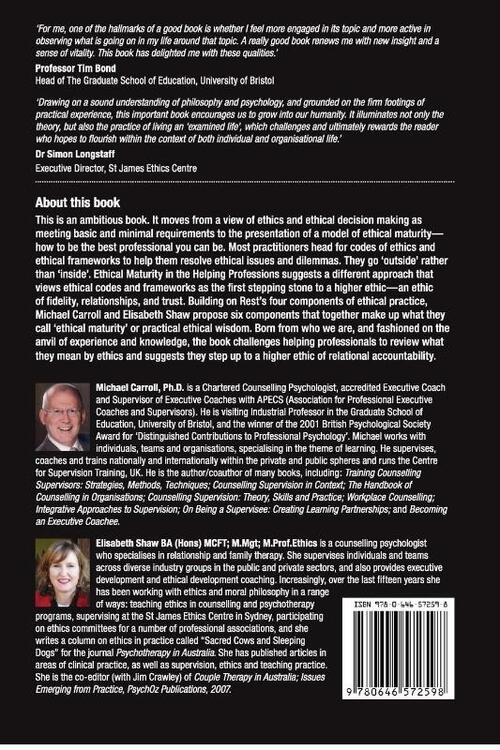 Ethical Maturity in the Helping Professions