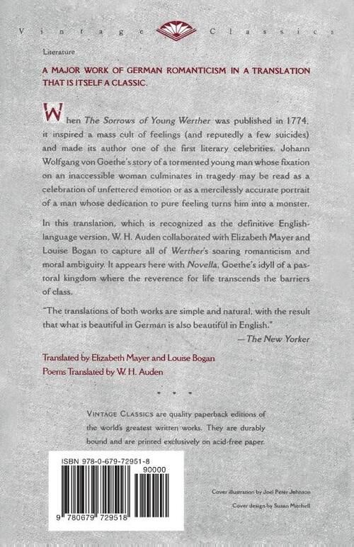 Sorrows of Young Werther #