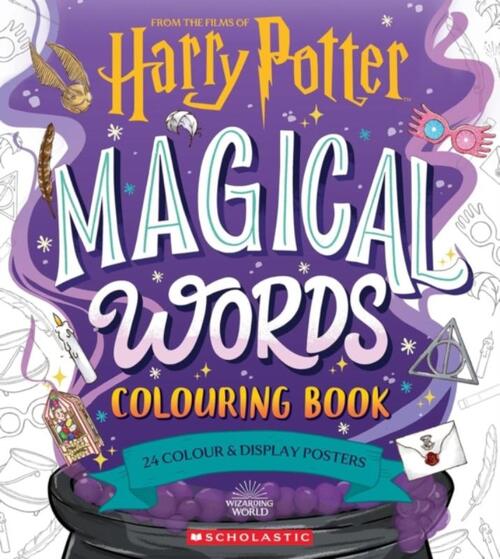 Magical Words Coloring Book