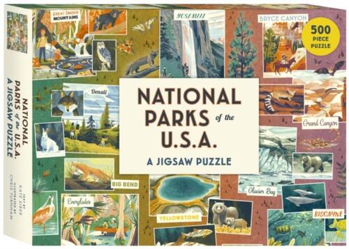 National Parks Of The Usa A Jigsaw Puzzle