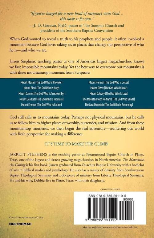 The Mountains are Calling: Making the Climb for a Clearer View of God and Ourselves