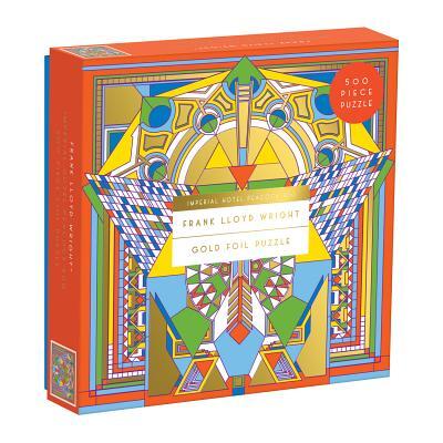 Frank Lloyd Wright Imperial Hotel Peacock Rug Foil Puzzle