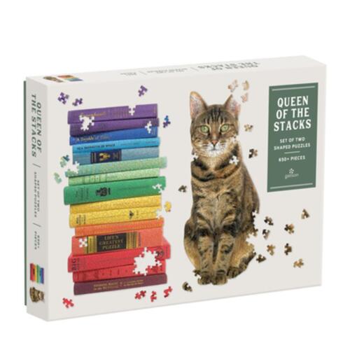 Queen Of The Stacks 2-In-1 Puzzle Set
