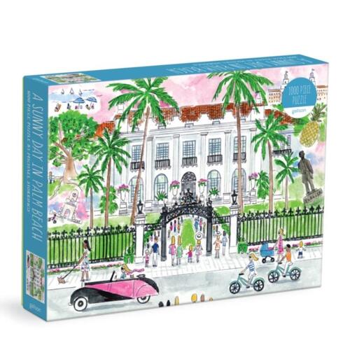 Michael Storrings A Sunny Day In Palm Beach 1000 Piece Puzzle