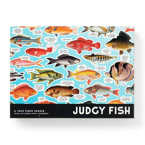 Judgy Fish 1000 Piece Puzzle