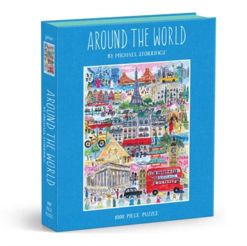 Michael Storrings Around The World 1000PC Book Puzzle