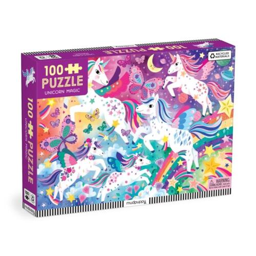 Unicorn Magic 100 Piece Puzzle