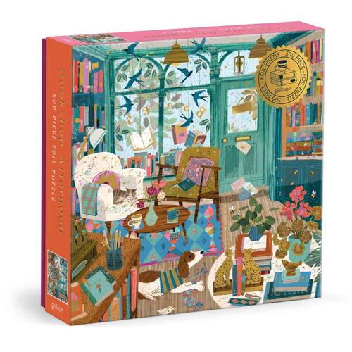 Bookshop Afternoon 500 Piece Foil Puzzle