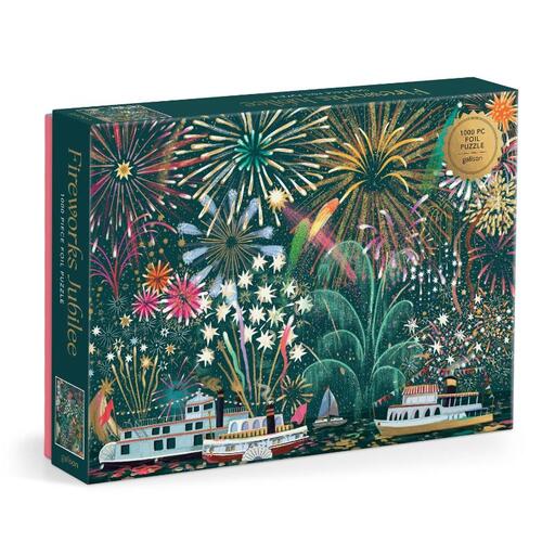 Fireworks Jubilee 1000 Piece Foil Puzzle