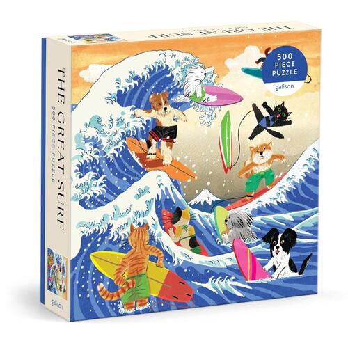 The Great Surf 500 Piece Puzzle