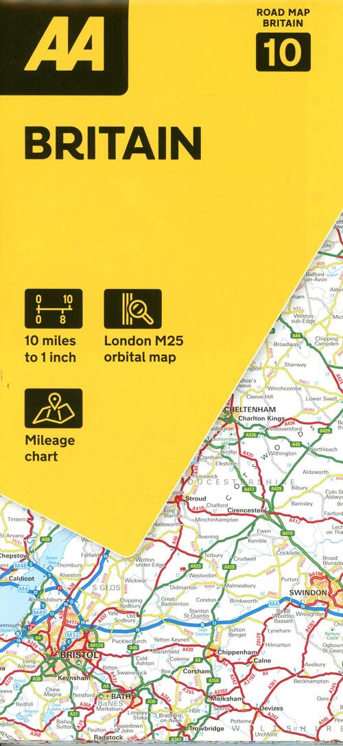 AA Road Map Britain