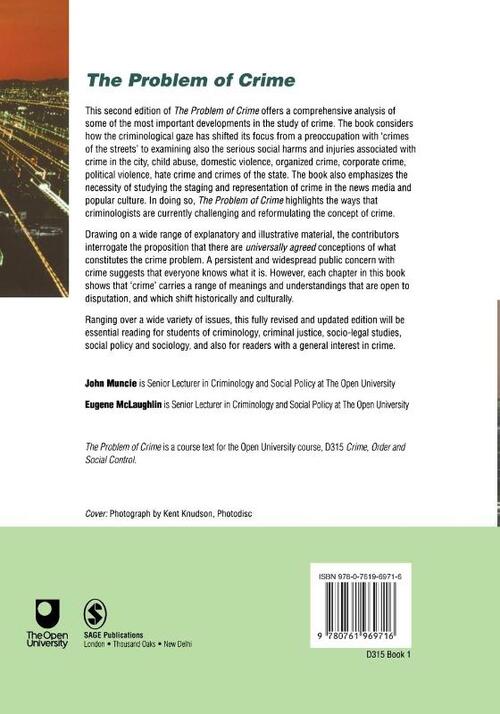 The Problem of Crime