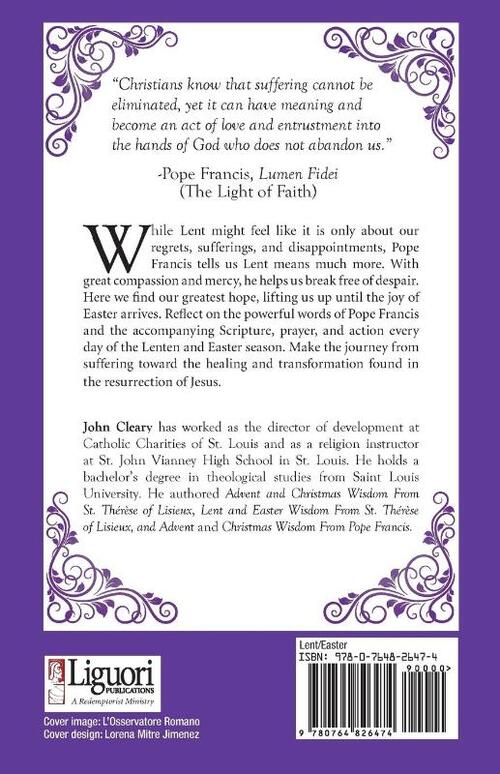 Lent and Easter Wisdom from Pope Francis
