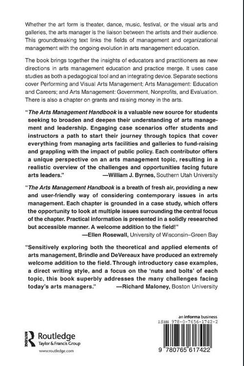 The Arts Management Handbook