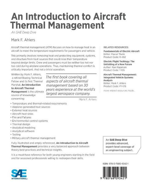 An Introduction to Aircraft Thermal Management, Sae International ...