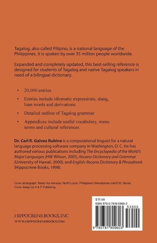 Tagalog-English/English-Tagalog Standard Dictionary