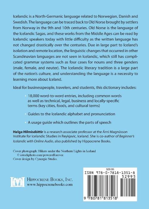 Icelandic-English/English-Icelandic Practical Dictionary