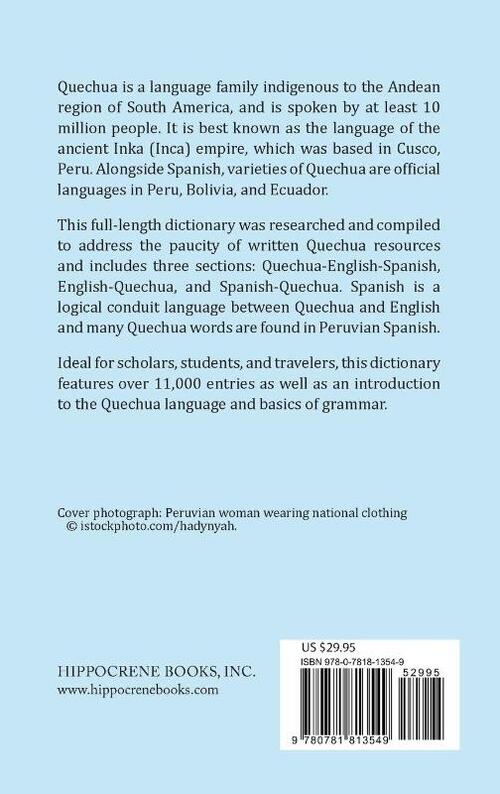 Quechua-Spanish-English Dictionary