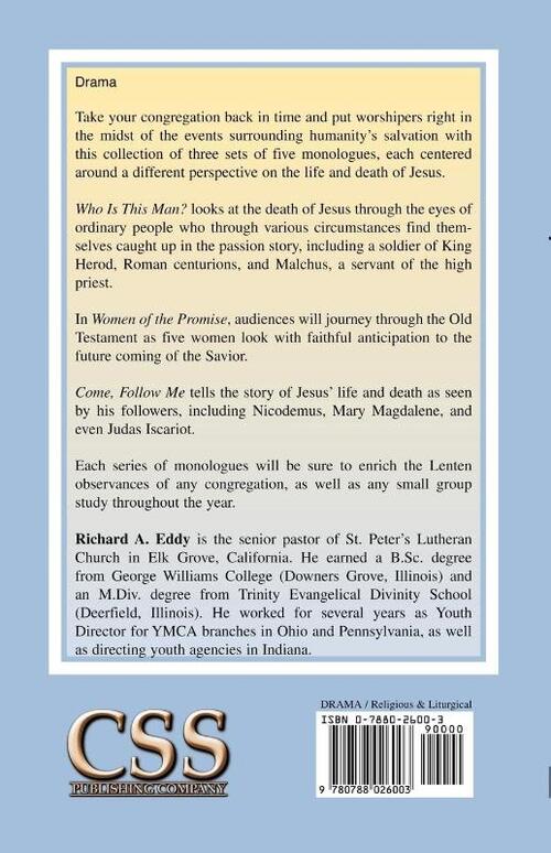 Who Is This Man- This Jesus?