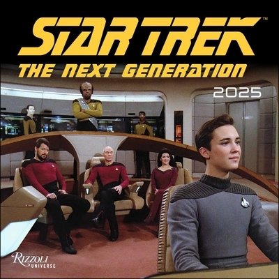 Cbs: Star Trek: The Next Generation 2025 Wall Calendar