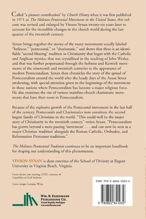 The Holiness-Pentecostal Tradition