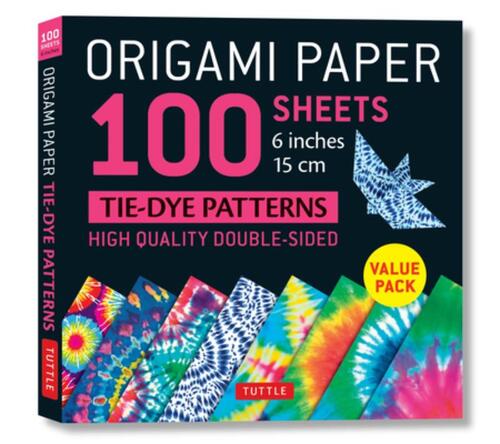Origami Paper 100 Sheets Tie-D