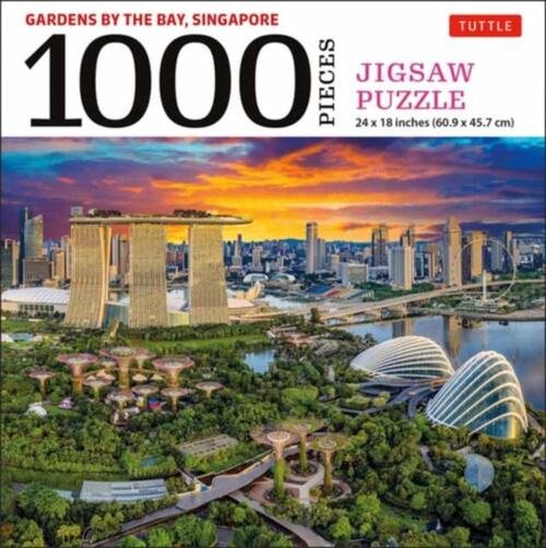 Singapore's Gardens by the Bay - 1000 Piece Jigsaw Puzzle: (Finished Size 24 in X 18 In)