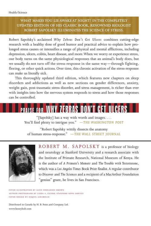 Why Zebras Don't Get Ulcers -Revised Edition