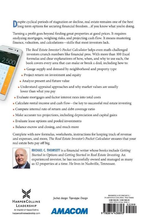 The Real Estate Investor's Pocket Calculator