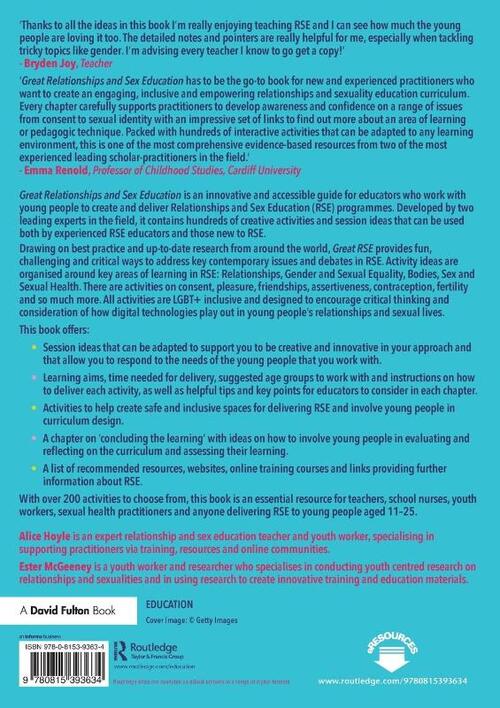 Great Relationships and Sex Education