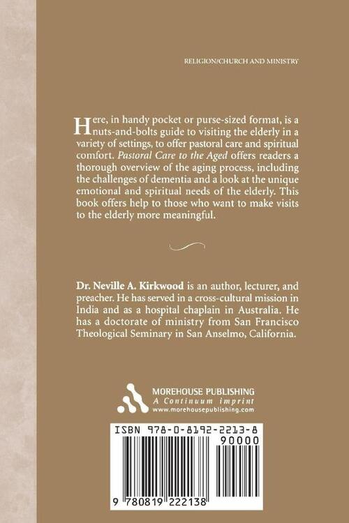 Kirkwood, N: Pastoral Care to the Aged
