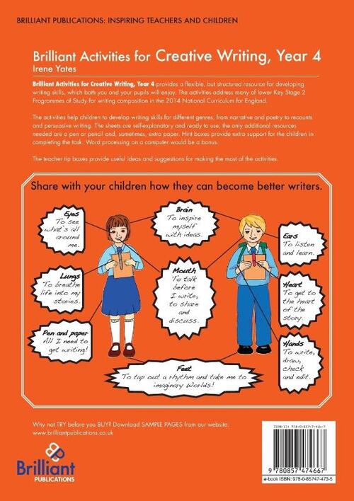 Brilliant Activities for Creative Writing, Year 4