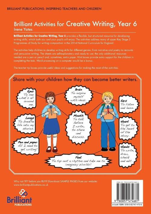 Brilliant Activities for Creative Writing, Year 6