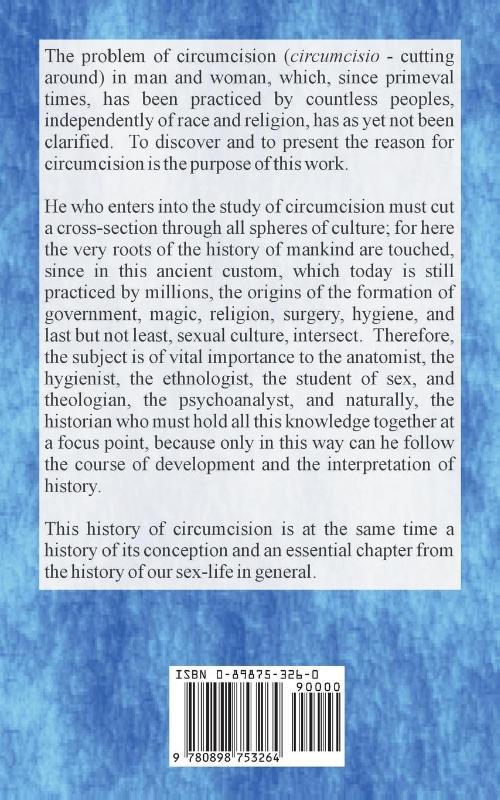 Circumcision in Man and Woman