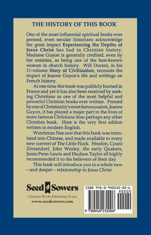 Experiencing the Depths of Jesus Christ