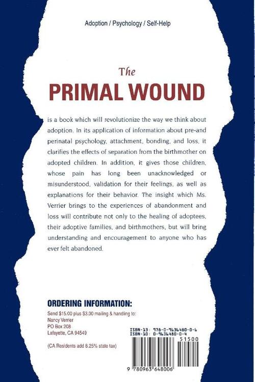 The Primal Wound: Understanding the Adopted Child