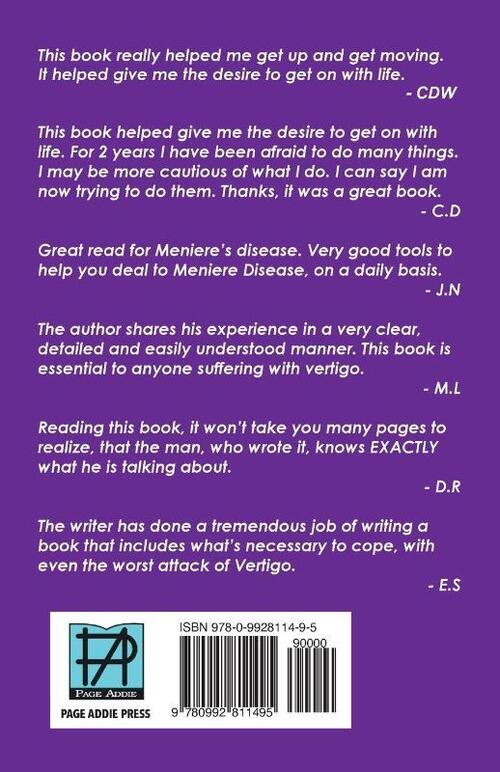 Meniere Man. The Self-Help Book For Meniere's Vertigo.