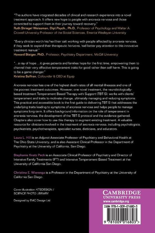 Temperament Based Therapy with Support for Anorexia Nervosa