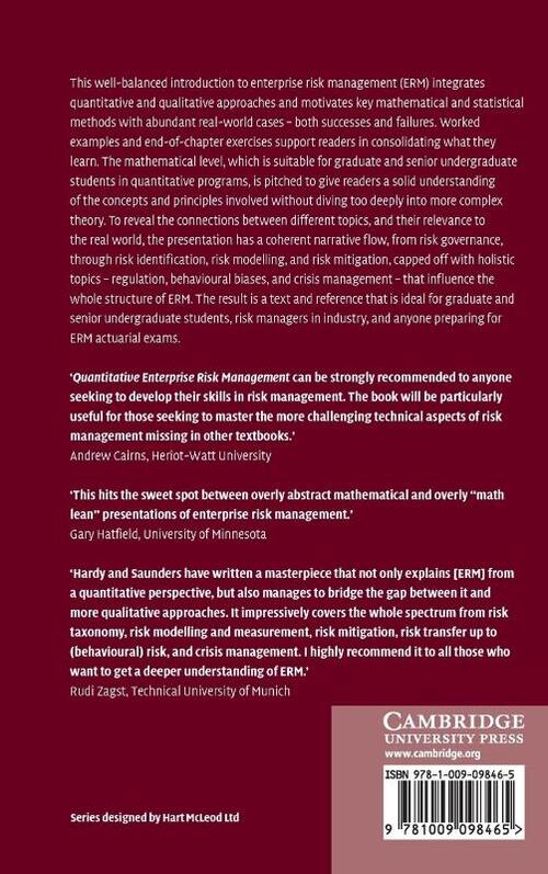 Quantitative Enterprise Risk Management