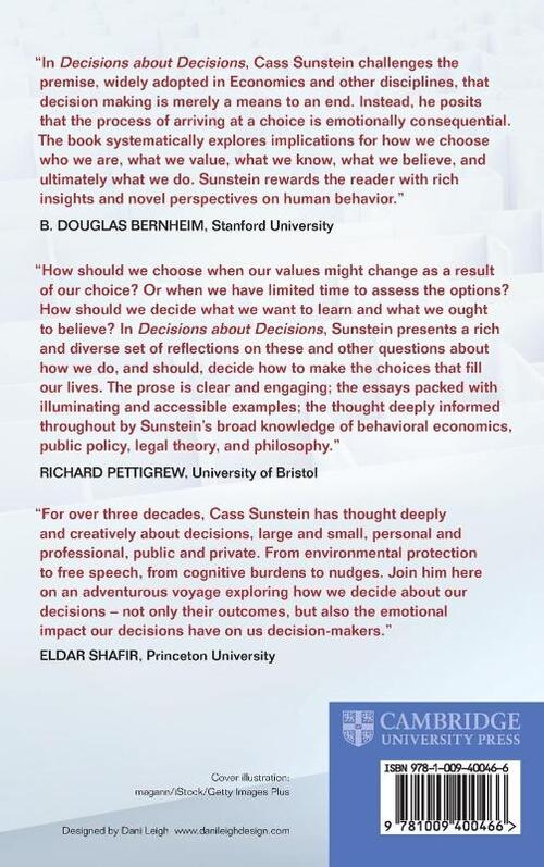 Decisions about Decisions