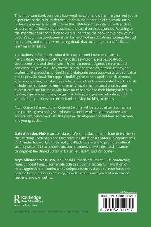 From Cultural Deprivation to Cultural Security