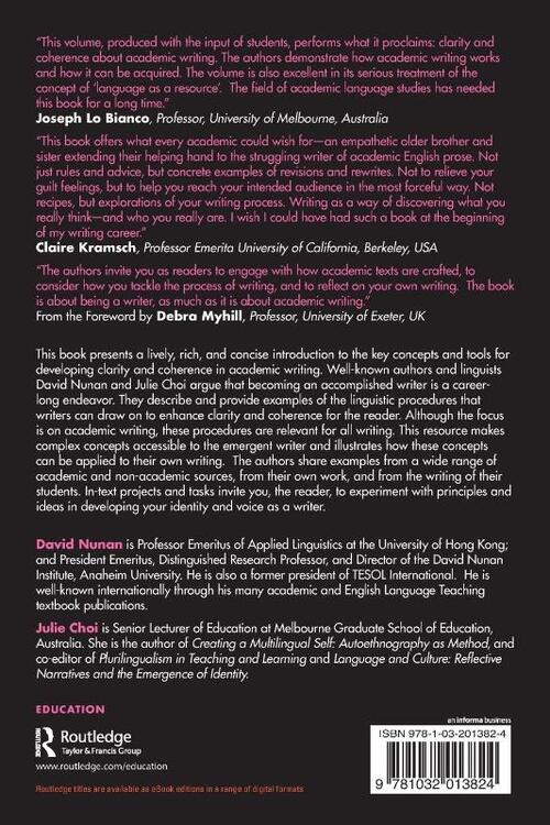 Clarity and Coherence in Academic Writing