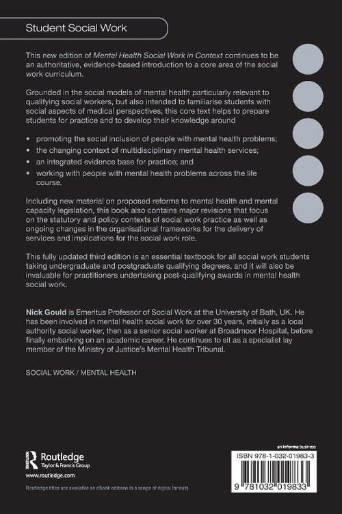 Mental Health Social Work in Context