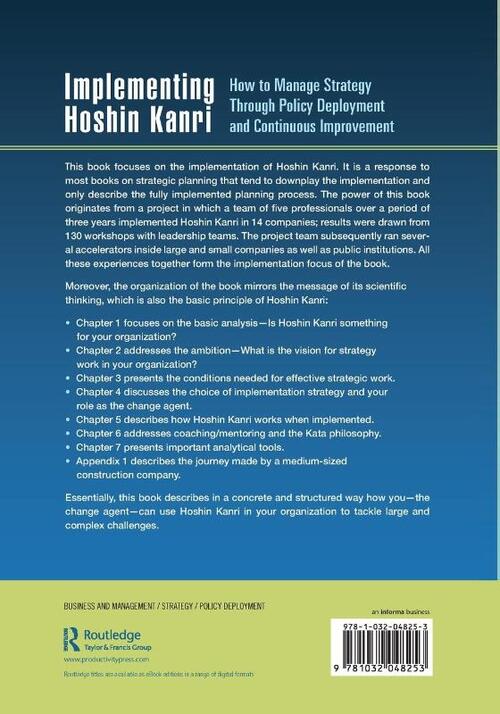 Implementing Hoshin Kanri