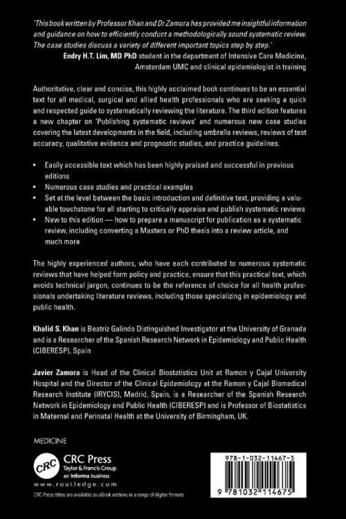 Systematic Reviews to Support Evidence-Based Medicine