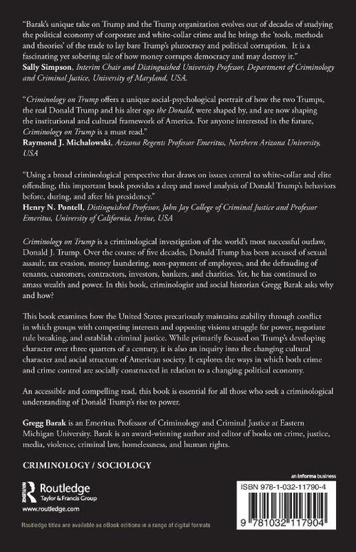 Criminology on Trump