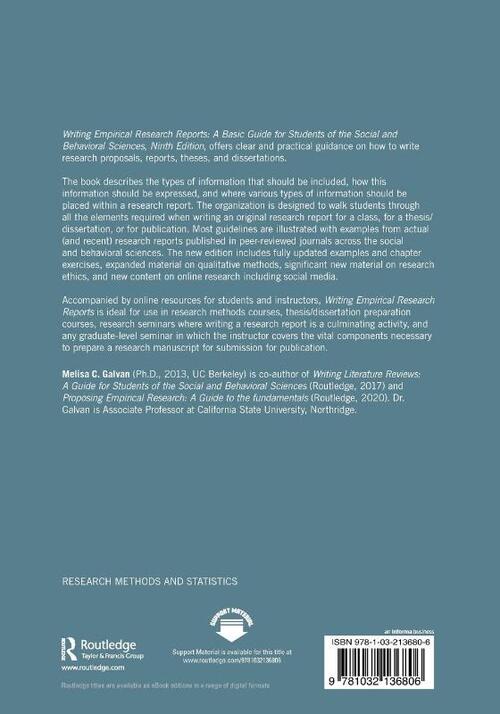 Writing Empirical Research Reports