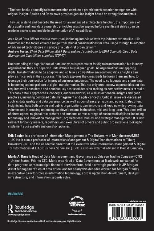 Data Analytics and Digital Transformation