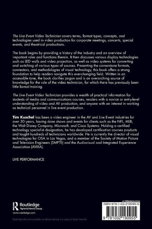 The Live Event Video Technician