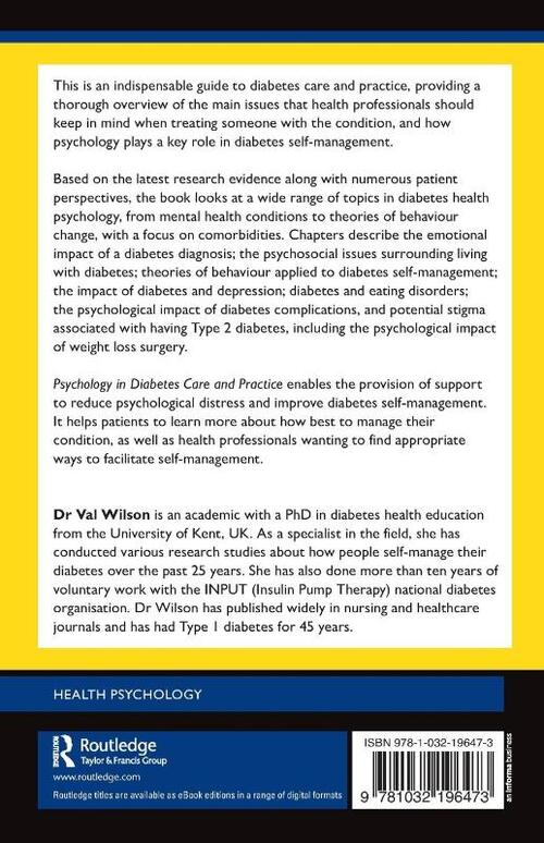 Psychology in Diabetes Care and Practice